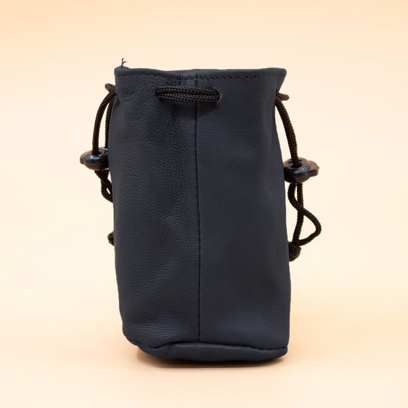 Genuine Leather Drawstring Jewellery Pouch for Women's - Picture 4 of 5